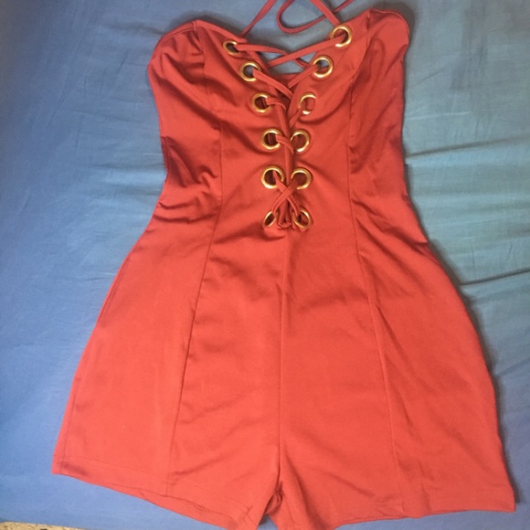Red mini dress - Picture 1 of 2